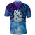 New Zealand Matariki Polo Shirt Aotearoa Maori New Year Manaia Galaxy Vibes