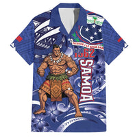 Samoa Independence Day Hawaiian Shirt 1962 Proud Samoan Warrior LT14 Blue - Polynesian Pride