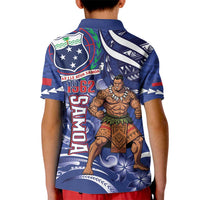 Samoa Independence Day Kid Polo Shirt 1962 Proud Samoan Warrior LT14 - Polynesian Pride