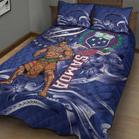 Samoa Independence Day Quilt Bed Set 1962 Proud Samoan Warrior LT14 - Polynesian Pride