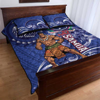 Samoa Independence Day Quilt Bed Set 1962 Proud Samoan Warrior LT14 - Polynesian Pride