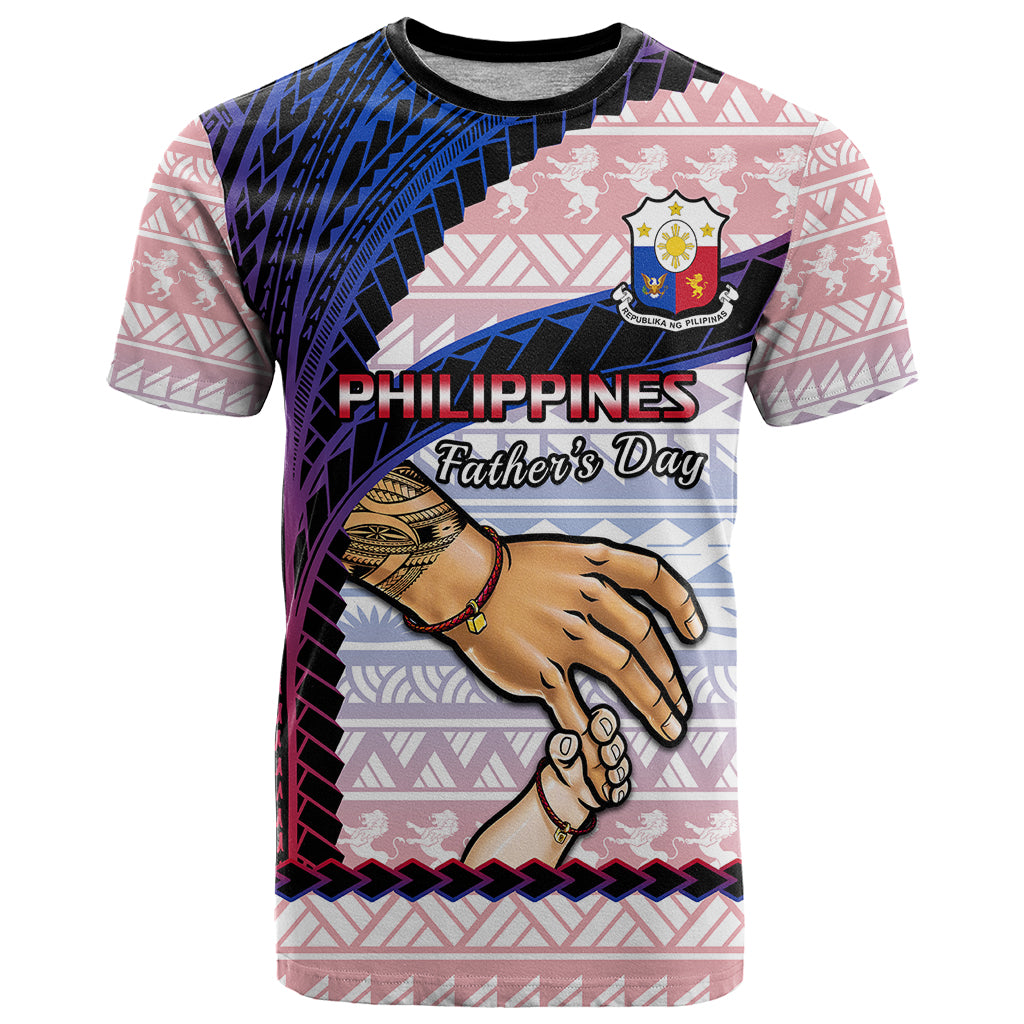 Polynesian Pride Father Day Philippines T Shirt Filipino Pattern Maligayang Araw ng Mga Ama LT14 Art - Polynesian Pride