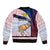 Personalised Father Day Philippines Bomber Jacket Filipino Pattern Maligayang Araw ng Mga Ama LT14 - Polynesian Pride