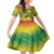 Hawaii Flag Day Family Matching Off The Shoulder Long Sleeve Dress and Hawaiian Shirt Kanaka Maoli With Kakau Polynesian Pattern LT14