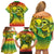 Hawaii Flag Day Family Matching Off Shoulder Short Dress and Hawaiian Shirt Kanaka Maoli With Kakau Polynesian Pattern LT14