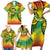 Hawaii Flag Day Family Matching Short Sleeve Bodycon Dress and Hawaiian Shirt Kanaka Maoli With Kakau Polynesian Pattern LT14