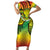 Hawaii Flag Day Family Matching Short Sleeve Bodycon Dress and Hawaiian Shirt Kanaka Maoli With Kakau Polynesian Pattern LT14