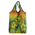 Hawaii Flag Day Grocery Bag Kanaka Maoli With Kakau Polynesian Pattern