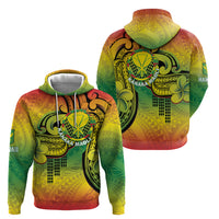 Hawaii Flag Day Hoodie Kanaka Maoli With Kakau Polynesian Pattern LT14 - Polynesian Pride