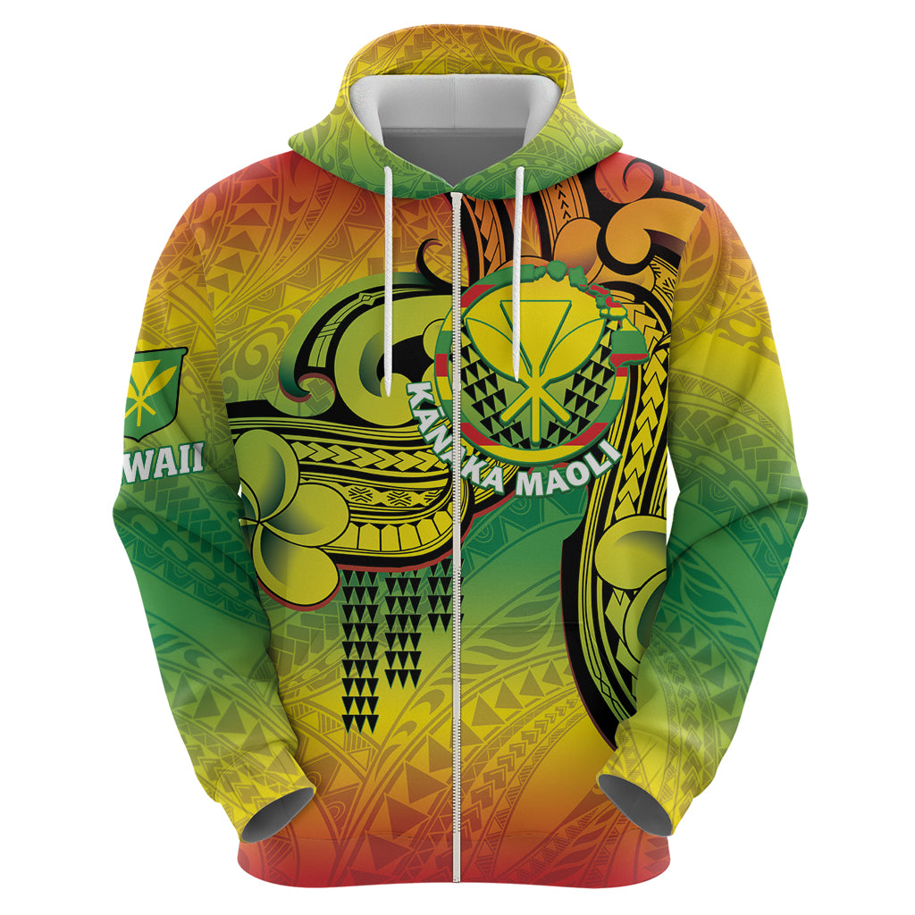 Hawaii Flag Day Hoodie Kanaka Maoli With Kakau Polynesian Pattern LT14 - Polynesian Pride
