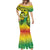 Hawaii Flag Day Mermaid Dress Kanaka Maoli With Kakau Polynesian Pattern LT14