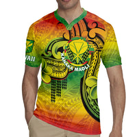 Hawaii Flag Day Rugby Jersey Kanaka Maoli With Kakau Polynesian Pattern LT14 - Polynesian Pride