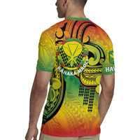 Hawaii Flag Day Rugby Jersey Kanaka Maoli With Kakau Polynesian Pattern LT14 - Polynesian Pride