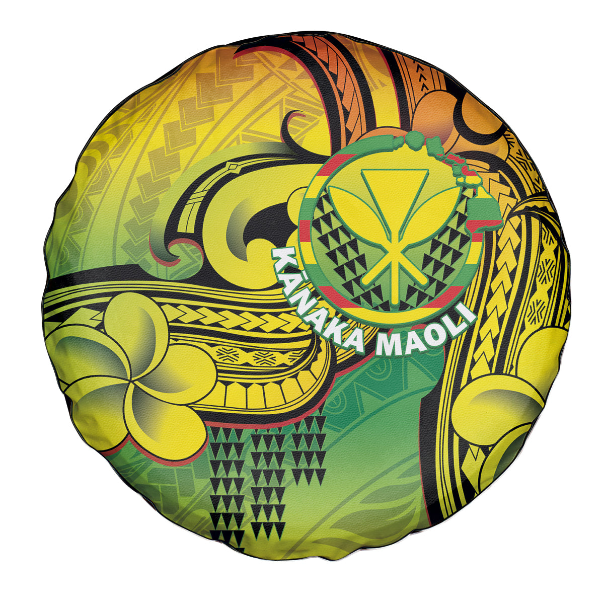 Hawaii Flag Day Spare Tire Cover Kanaka Maoli With Kakau Polynesian Pattern LT14 - Polynesian Pride