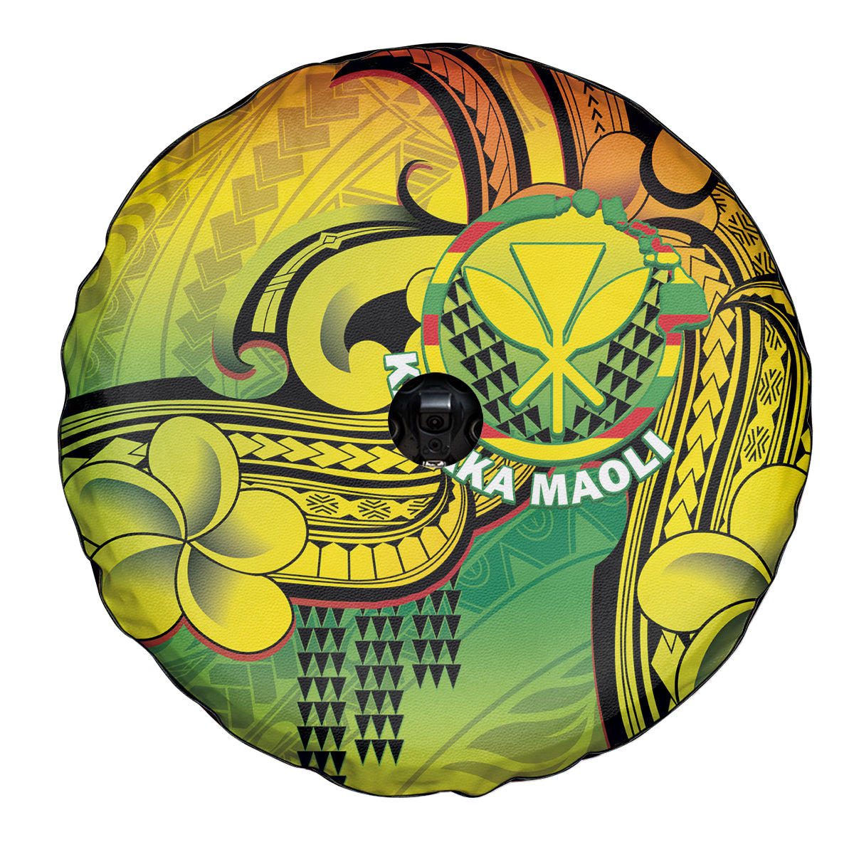 Hawaii Flag Day Spare Tire Cover Kanaka Maoli With Kakau Polynesian Pattern LT14 - Polynesian Pride