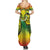 Hawaii Flag Day Summer Maxi Dress Kanaka Maoli With Kakau Polynesian Pattern LT14