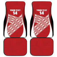 Tonga Rugby Custom Car Mats Go ʻIkale Tahi Go Tongan Tapa Cloth LT14 - Polynesian Pride