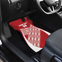 Tonga Rugby Custom Car Mats Go ʻIkale Tahi Go Tongan Tapa Cloth LT14 - Polynesian Pride