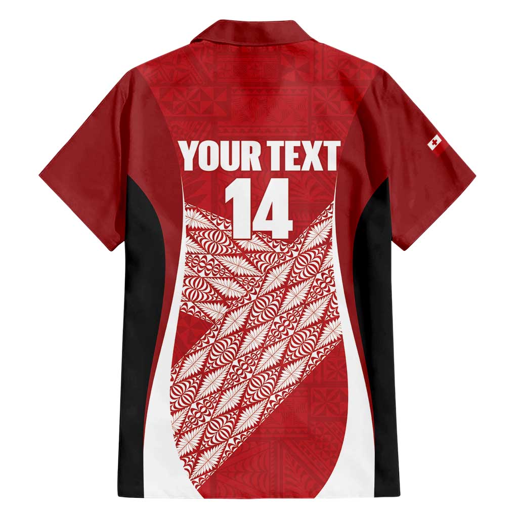 Tonga Rugby Custom Hawaiian Shirt Go ʻIkale Tahi Go Tongan Tapa Cloth LT14 - Polynesian Pride