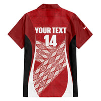 Tonga Rugby Custom Hawaiian Shirt Go ʻIkale Tahi Go Tongan Tapa Cloth LT14 - Polynesian Pride