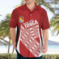 Tonga Rugby Custom Hawaiian Shirt Go ʻIkale Tahi Go Tongan Tapa Cloth LT14 - Polynesian Pride
