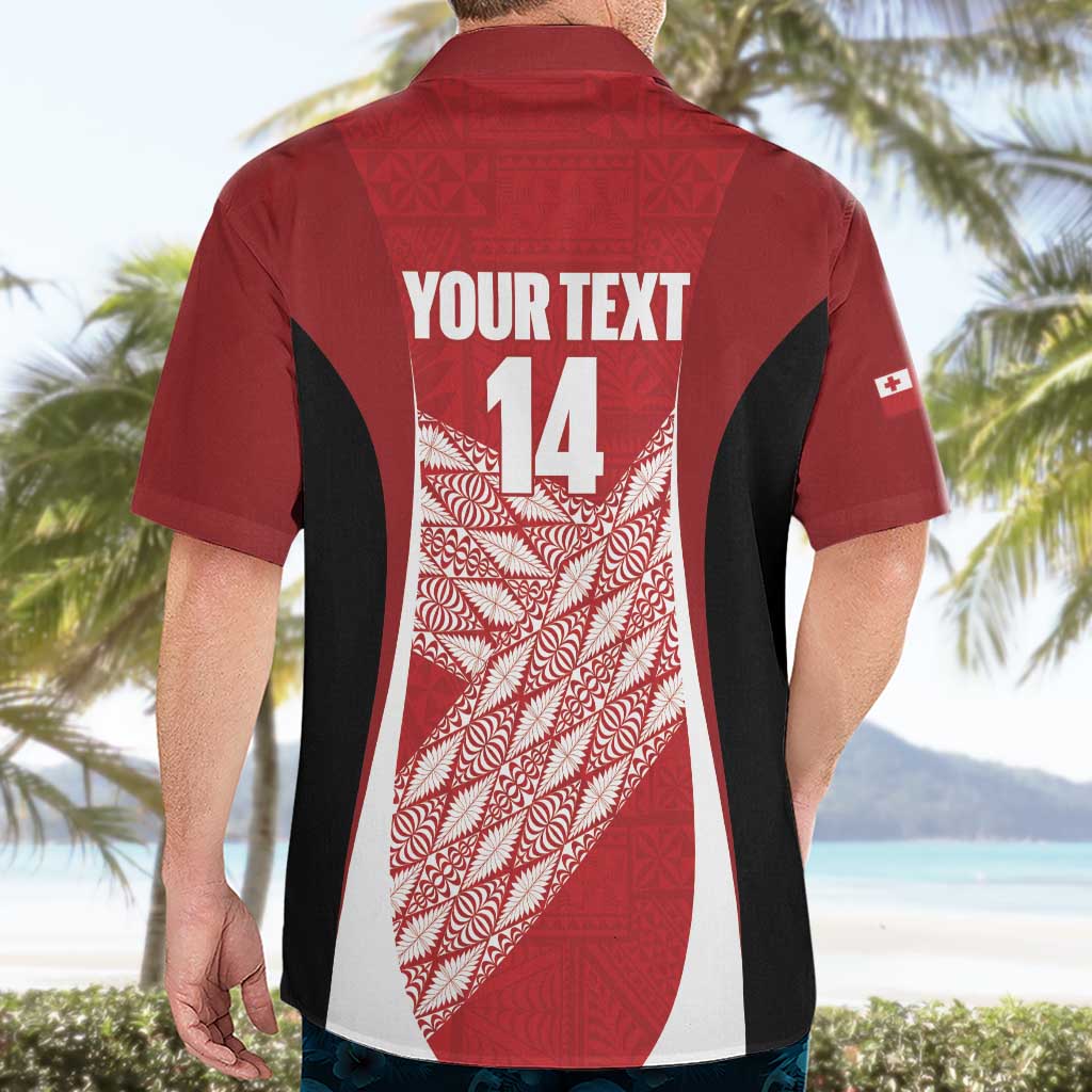 Tonga Rugby Custom Hawaiian Shirt Go ʻIkale Tahi Go Tongan Tapa Cloth LT14 - Polynesian Pride