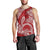 Polynesian Pride Hawaii Men Tank Top Hawaiian Tribal Honu Red Version LT14 - Polynesian Pride