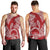 Polynesian Pride Hawaii Men Tank Top Hawaiian Tribal Honu Red Version LT14 - Polynesian Pride