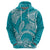 Polynesian Pride Hawaii Hoodiean Tribal Honu Turquoise Version LT14 - Polynesian Pride