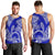 Polynesian Pride Hawaii Men Tank Top Hawaiian Tribal Honu Blue Version LT14 - Polynesian Pride