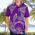 Polynesian Pride Hawaii Hawaiian Shirt Hawaiian Tribal Honu Purple Version LT14 - Polynesian Pride