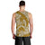 Polynesian Pride Hawaii Men Tank Top Hawaiian Tribal Honu Gold Version LT14 - Polynesian Pride