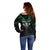 Personalised Aotearoa Rugby Off Shoulder Sweater New Zealand Maori Kete Matauranga Pattern