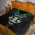 Personalised Aotearoa Rugby Quilt New Zealand Maori Kete Matauranga Pattern