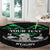 Personalised Aotearoa Rugby Round Carpet New Zealand Maori Kete Matauranga Pattern