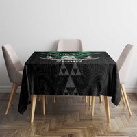 Personalised Aotearoa Rugby Tablecloth New Zealand Maori Kete Matauranga Pattern LT14 - Polynesian Pride