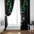 Personalised Aotearoa Rugby Window Curtain New Zealand Maori Kete Matauranga Pattern