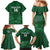 Custom Aotearoa Rugby Family Matching Mermaid Dress and Hawaiian Shirt New Zealand Maori Kete Poutama Pattern