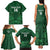 Custom Aotearoa Rugby Family Matching Tank Maxi Dress and Hawaiian Shirt New Zealand Maori Kete Poutama Pattern