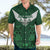 Custom Aotearoa Rugby Hawaiian Shirt New Zealand Maori Kete Poutama Pattern