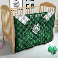 Custom Aotearoa Rugby Quilt New Zealand Maori Kete Poutama Pattern LT14 - Polynesian Pride