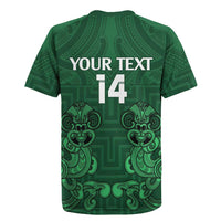 Custom Aotearoa Rugby Rugby Jersey New Zealand Maori Kete Poutama Pattern LT14 - Polynesian Pride