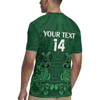 Custom Aotearoa Rugby Rugby Jersey New Zealand Maori Kete Poutama Pattern LT14 - Polynesian Pride