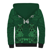 Custom Aotearoa Rugby Sherpa Hoodie New Zealand Maori Kete Poutama Pattern LT14 - Polynesian Pride
