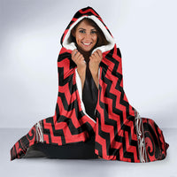 Aotearoa Ngapuhi Hooded Blanket Maori Iwi Poutama Puhoro Tattoo LT14 - Polynesian Pride