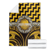 Aotearoa Ngati Porou Blanket Maori Iwi Poutama Puhoro Tattoo LT14 - Polynesian Pride