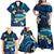 French Polynesia Tetiaroa Atoll Family Matching Off Shoulder Maxi Dress and Hawaiian Shirt Polynesian Curves Style