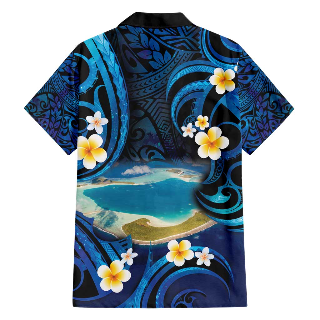 French Polynesia Tetiaroa Atoll Hawaiian Shirt Polynesian Curves Style LT14 - Polynesian Pride