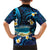 French Polynesia Tetiaroa Atoll Kid Hawaiian Shirt Polynesian Curves Style