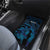 Personalised Tahiti Moorea Atoll Car Mats Polynesian Sea Turtle